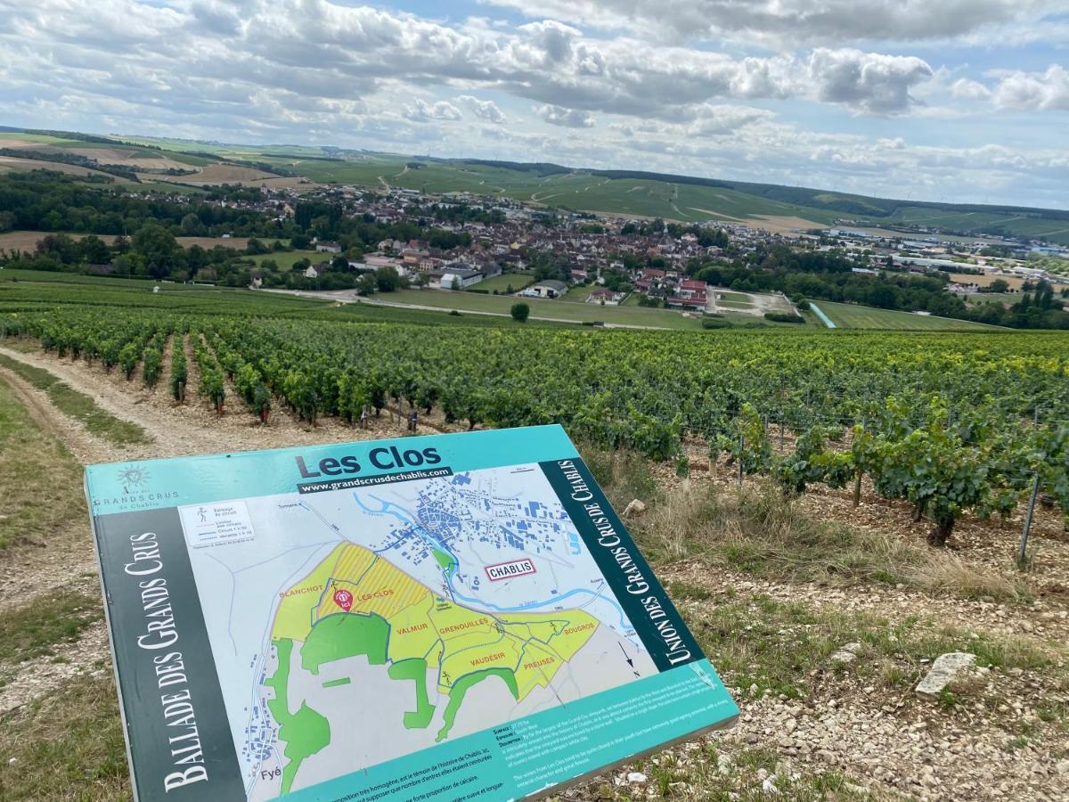 Le Cristallin Gite Plein Coeur De Chablis Eksteriør bilde